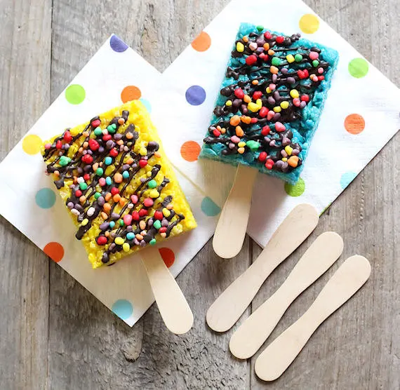 50/100pcs Ice Cream Popsicle Stick Wood Ice Cream Sticks Homemade Ice Cream  Spoon Hand Craft Stick Popsicle Accessories