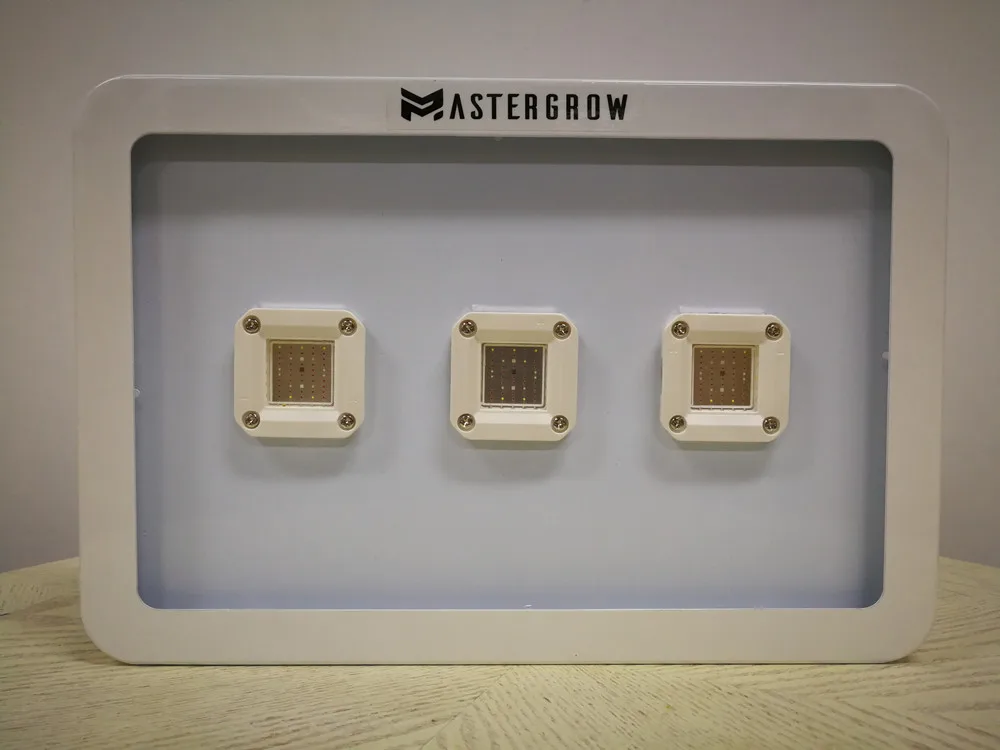 MasterGrow X3 900 Вт COB светодиодный светильник для выращивания, панель с полным спектром 410-730nm для выращивания растений в помещении и цветения с