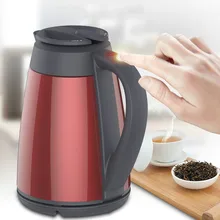 Электрический чайник вакуумная теплоизоляция бытовой двухслойный анти-горячий 304 нержавеющая сталь безопасность автоматическое отключение Функция