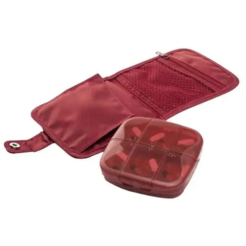 M Квадратные дорожные аксессуары для Pillbox мини-коробка для таблеток Органайзер контейнеры для таблеток коробка для лекарств - Цвет: Red set
