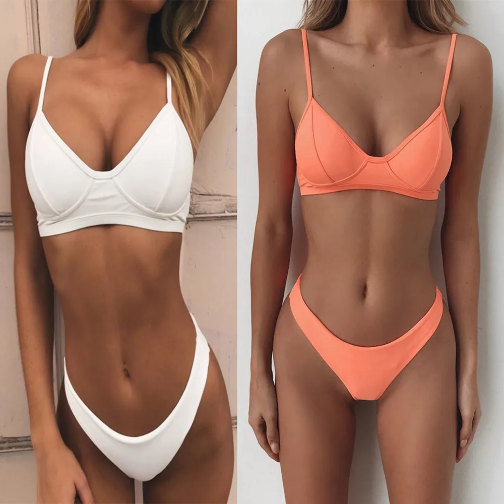 

Sexy Thong Bikini Women Swimsuit Swimwear Swim Suit Brazilian Bikini Set