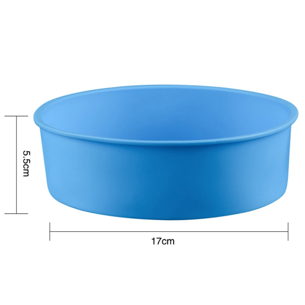 1 шт. практичная круглая силиконовая форма для тортов, антипригарная шоколадная выпечка, форма для выпечки, форма для выпечки, инструмент для торта, кухонные аксессуары, гаджеты