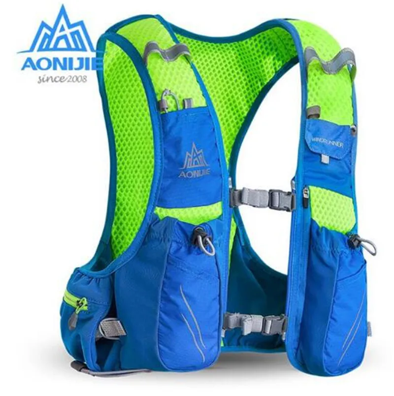AONIJIE Men Women Nylon 10L Outdoor Sport Bags Hiking Backpack Vest  Marathon Running Cycling Backpack Bag