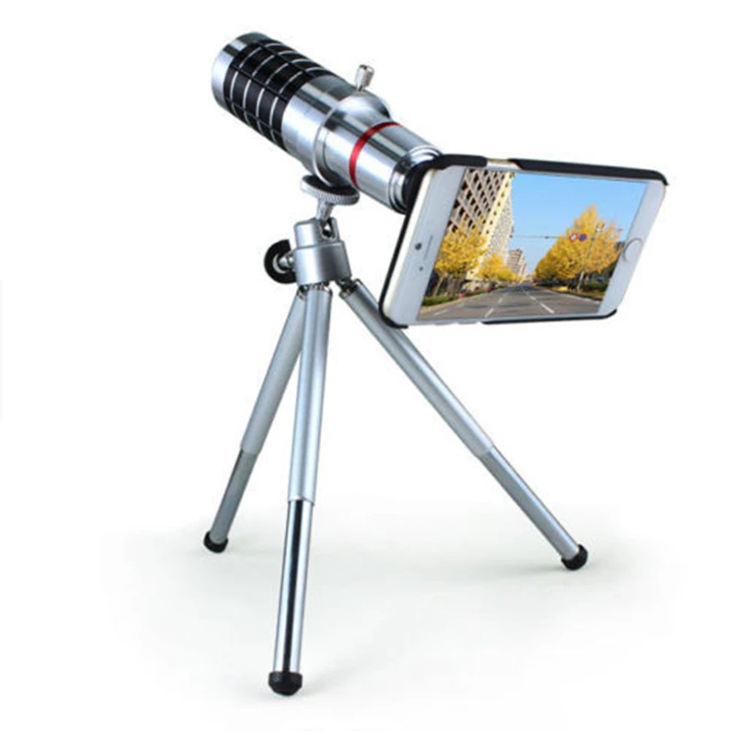 Камера телескоп ORBMART 16X с оптическим зумом и мини штативом для iPhone 5 6 6s Plus