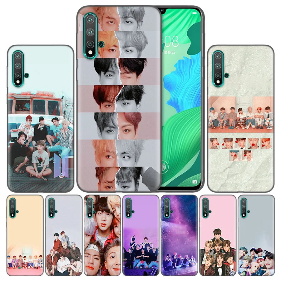 

Bag Coque Soft Cases For Huawei Honor 20 P20 P Smart Z Nova 5 Y6 Y7 Y9 lite Pro Plus 8X 2019 Cas Caso Cover Korean popular KPop