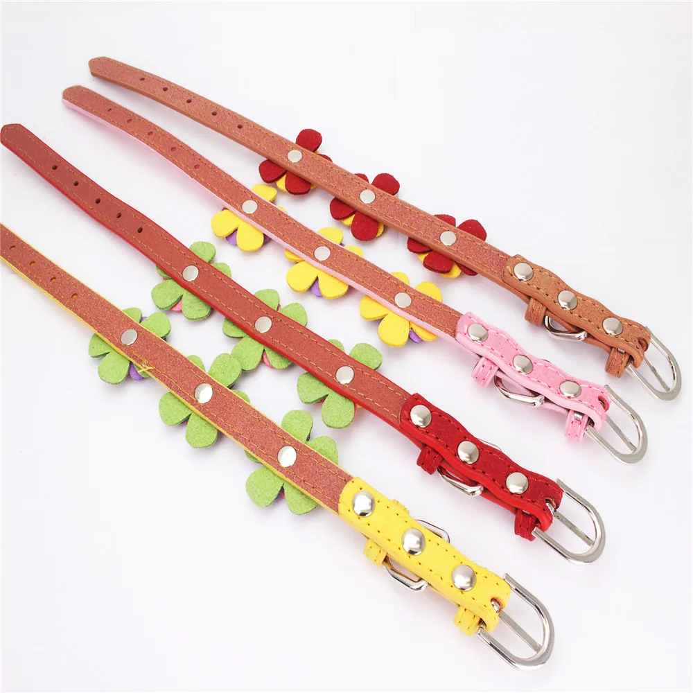 Soft Microfiber Cats Collars Cute Flowers Decorative Collars Necklace for Cat Small Dogs Pet Products collar gato mascotas Soft Microfiber Cats Collars Cute Flowers Decorative Collars Necklace for Cat Small Dogs Pet Products collar gato mascotas