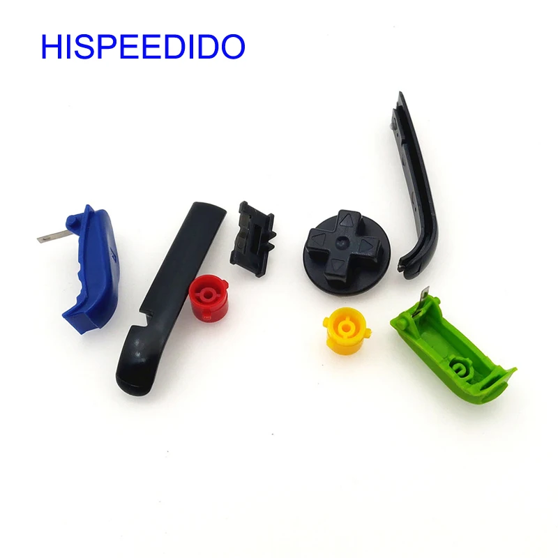 

HISPEEDIDO 10pcs/lot Mixed Color Buttons replacement for GameBoy Advance for GBA Buttons Set LR Shoulder Button AB Dpad Button