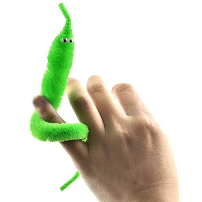 100pcs Plush Magic Wiggle Worm Twisty Stuffed Animals Kids Toys Gift - Wholesale Promotion image 3