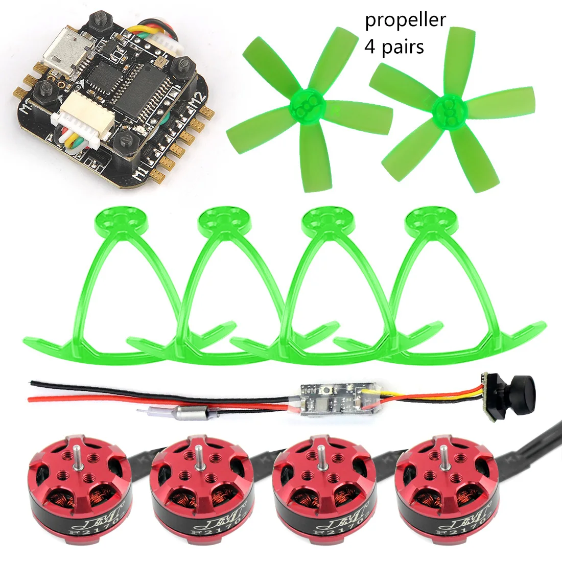 

Mini FPV Brushless Drone Spare Parts Super_S F3 1103 7800KV Motor 25mw VTX+CAMERA Propellers Guad for 90-130mm Racer Quadcopter