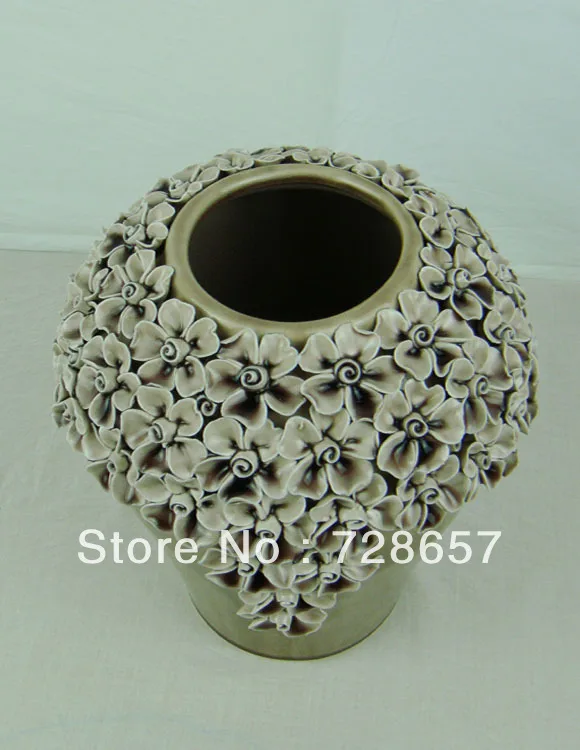 Современная простая Бытовая фарфоровая ваза из кости функциональной и декоративной ценности