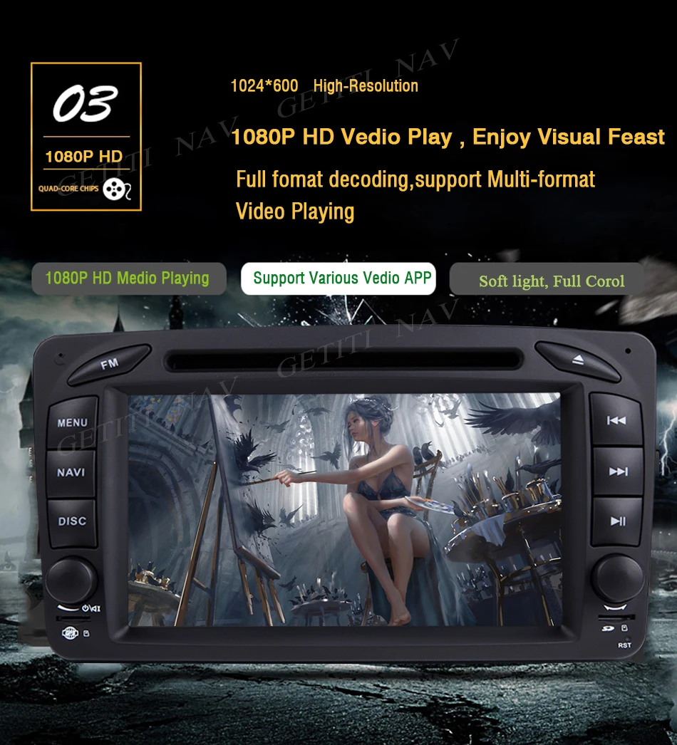 Android 10 стерео радио dvd-плеер для Mercedes Benz/W209/W203/M/ML/W163/Viano/W639/Vito gps Навигация BT wifi Carplay