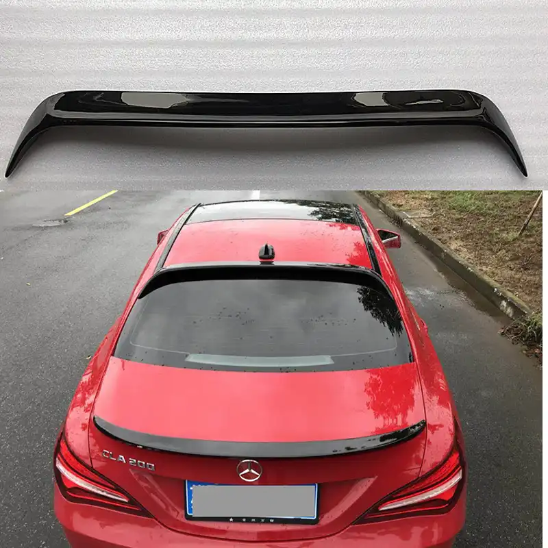 Spoiler Posteriore Per Mercedes CLA W117 2014-2019 - In ABS Per CLA180/200/250/260 - Foto 8
