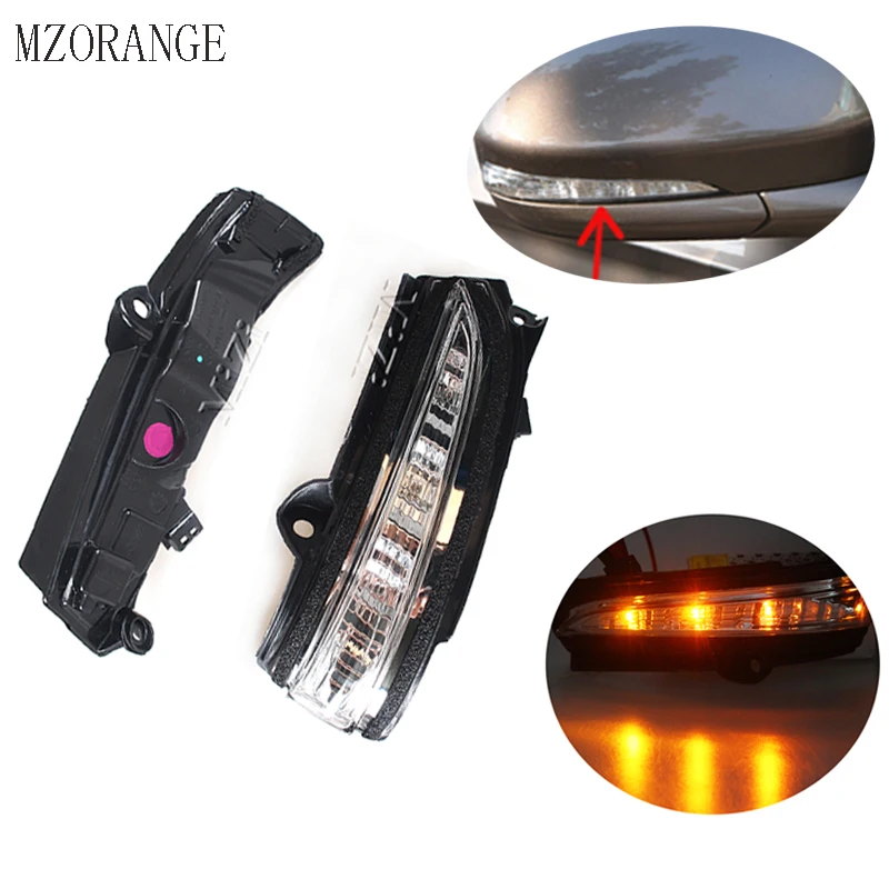 Side Rearview Mirror light For Ford Mondeo Fusion 2013 2014 2015 2016 2017 Outside Side Rearview