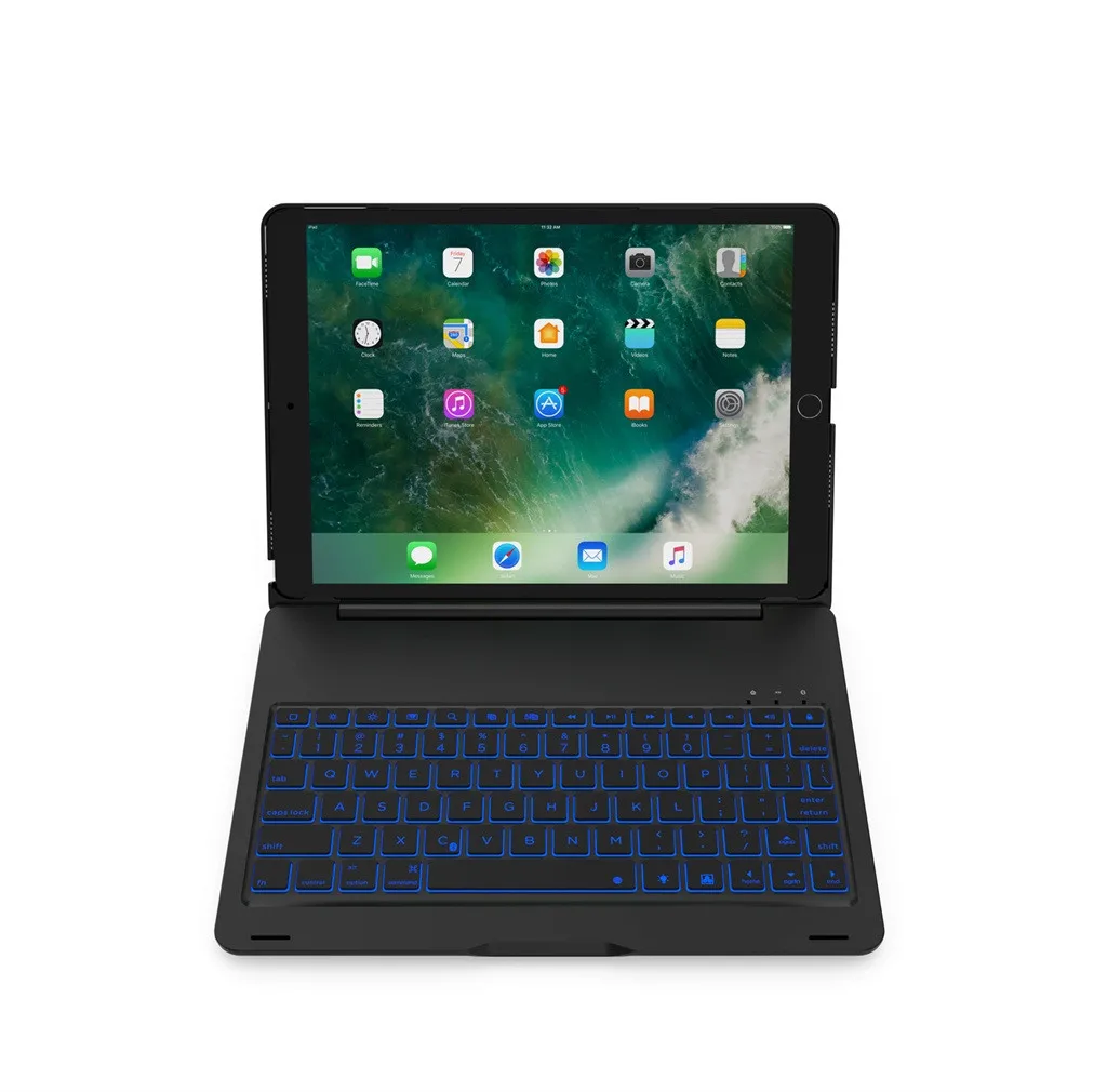 VOBERRY Bluetooth клавиатура для планшета для IPad Air/Pro чехол Беспроводная Bluetooth подсветка клавиатура крышка клавиатура Ipad Pro 10,5#2