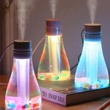 500 мл креативный Портативный USB Увлажнитель высокого качества, распылитель, светильник, меняющий цвет