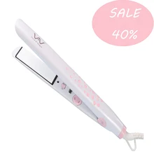 

VAV 1 Inch Flat Iron Professional Ceramic Ionic Hair straightener 3D Floating Plates Heat Up Fast Adjustable Temp Auto Shut-off