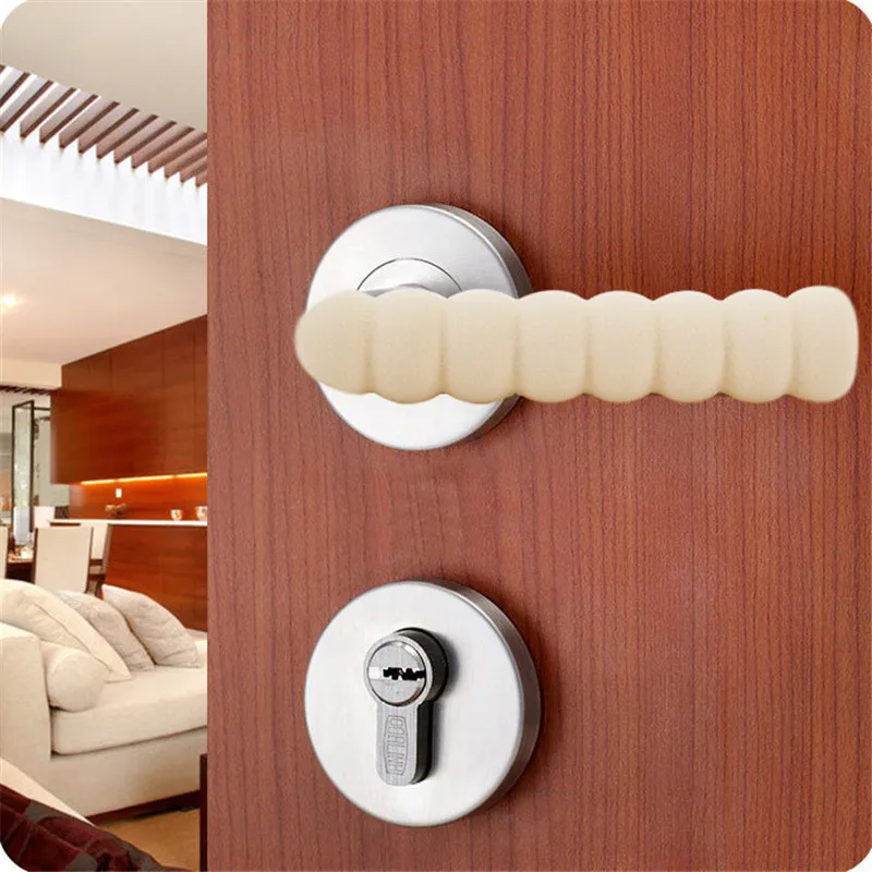 

1pc/2pcs Safety Door Handle Protective Cover For Baby's Room Avoid Collision Door Knob Covers Bedroom Kitchen Bathroom