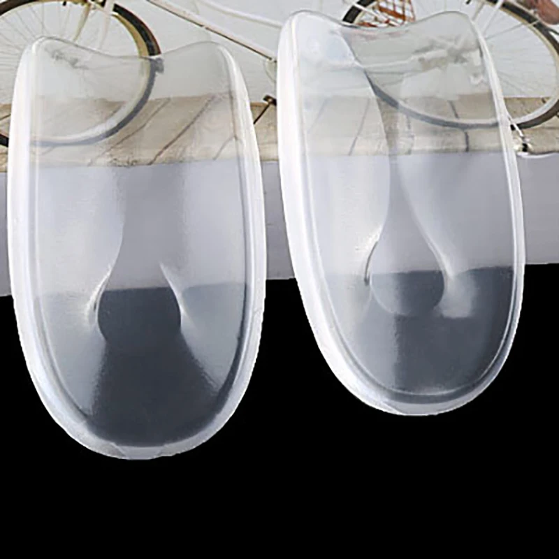 Силиконовые гелевые u-образные подушечки для обуви, подошвенные фасцииты, защита для пятки, шпоры, подушечки для обуви, вставки