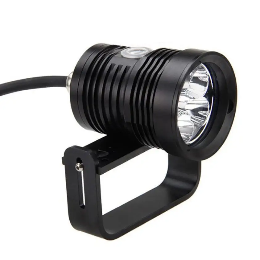 Clearance Underwater Waterproof flashlight 150m 10000lm 6x L2 LED SCUBA Diving Torch Light+Bracket Outdoor Sport Bicycle Light  p# 5