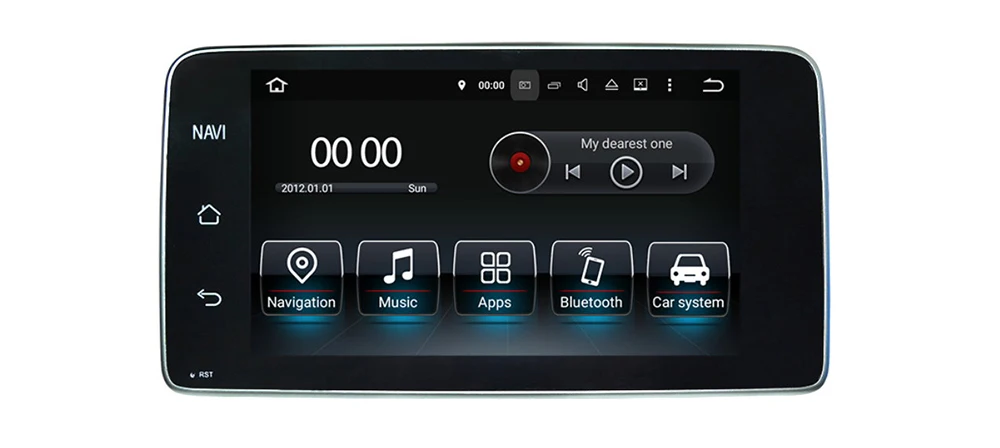 Top Android car player for Mercedes Benz X Class 2018~2019 NTG original Style 2 Din HD Screen Autoradio Bluetooth gps navigation map 12