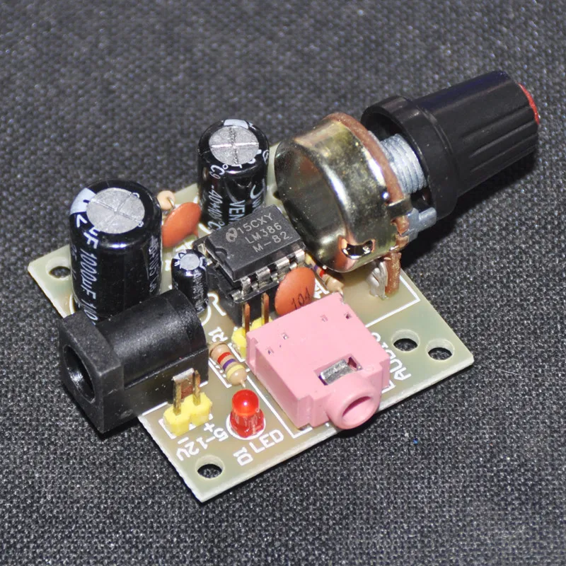 LM386 Super Mini Audio Amplifier Electronic Kit Circuit