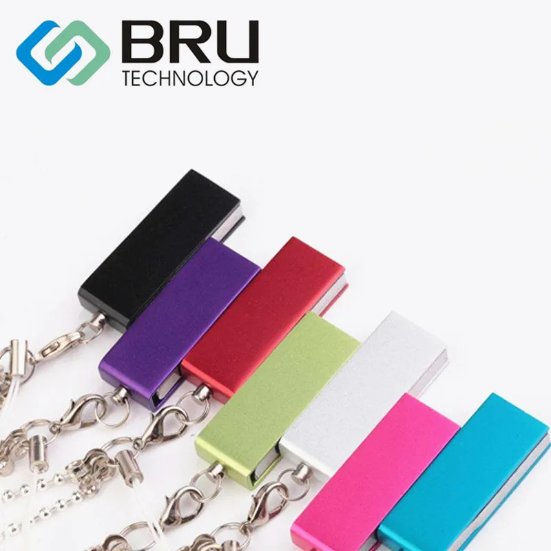 BRU 32 Гб USB флешка мини металлическая подвеска Memory Stick креативный подарок логотип