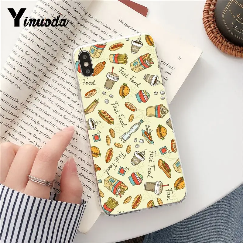 Burger fries Fast Food Art Print