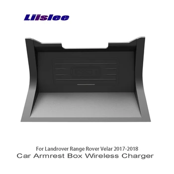 

Liislee Car Charger Storage For Landrover Range Rover Velar 2017~2018 Car Sundries Box Car Charger Wifi Charger Storage