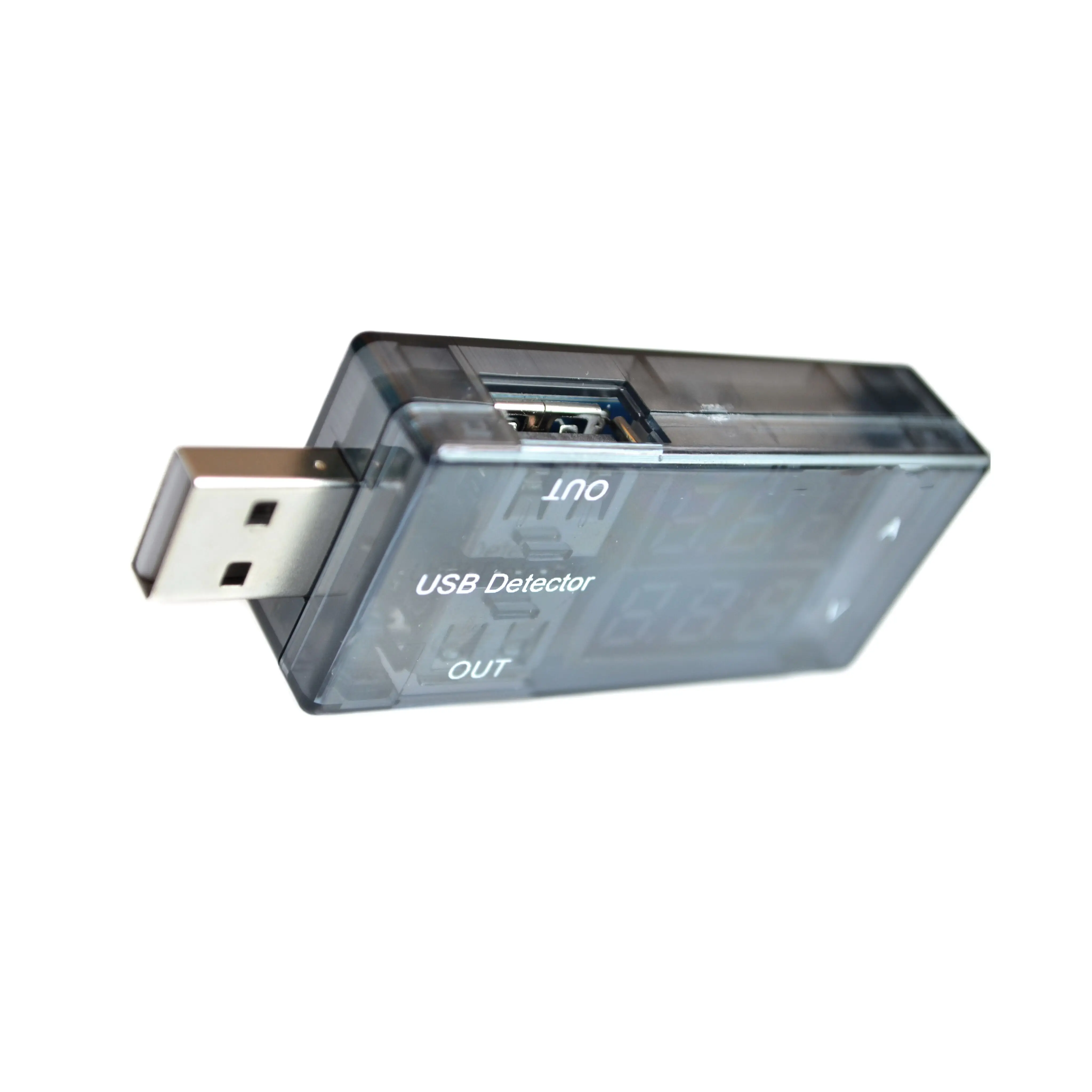USB тестер напряжения тока USB Напряжение Амперметр USB детектор двухрядный показывает