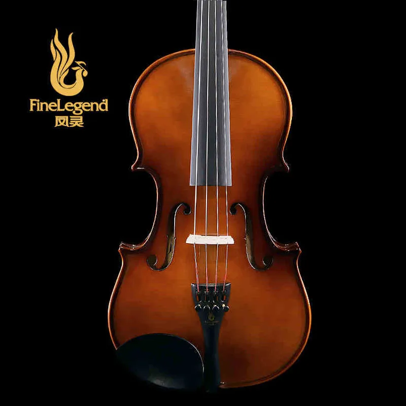 FineLegend 4/4 Full Size Matte Color Ebony Parts Handmade Solid Maple