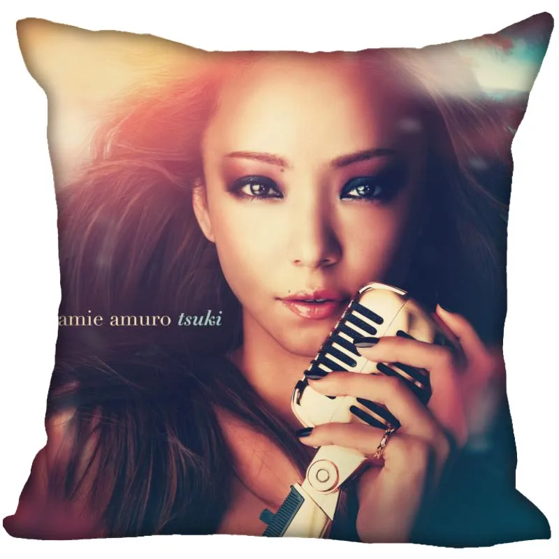Популярный чехол с подушкой японской певицы Namie Amuro невидимый на молнии для