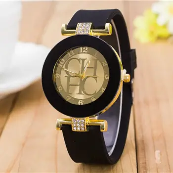 2018 New simple leather Brand Geneva Casual Quartz Watch Women Crystal Silicone Watches Relogio Feminino Wrist Watch Hot sale simple design unisex wrist watches geneva business men watch casual women quartz watch round dial clock leather watch relojes