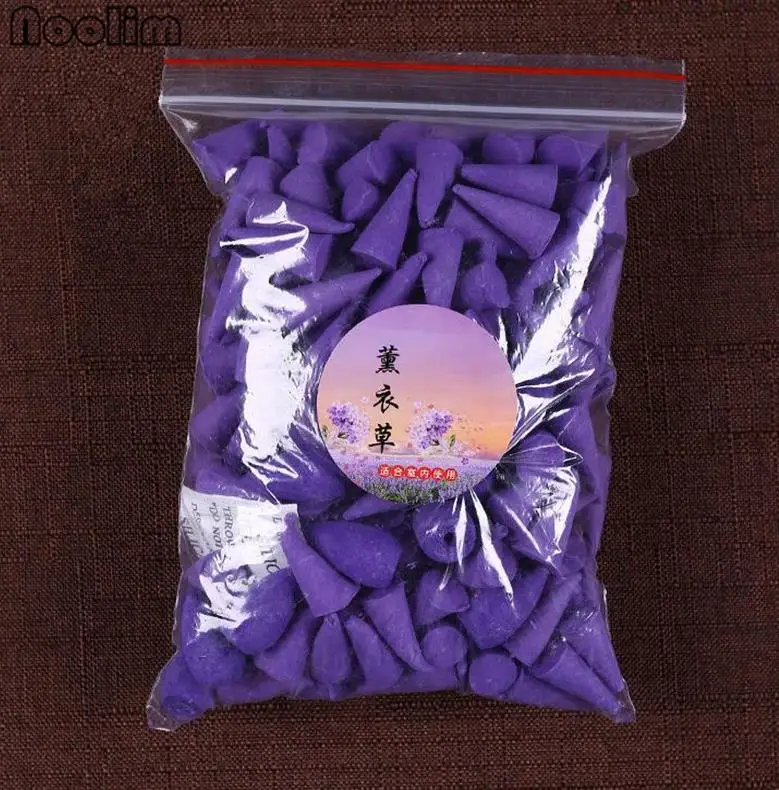 lavender 280 шт. благовония шишки ручной работы благовония простой запакованный аромат богатый хороший запах домашняя Медитация - Аромат: lavender