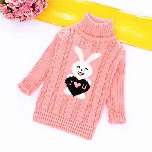 

Warm Bear Print Kids Sweater for Boys Girls Coat Long Sleeve Autumn Children's Sweaters New Soft Baby Pullover Toddlers tops