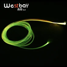 Westbay 3W LED Optic Fiber Light Engine Kit 3.0mm Wing Optical Fiber DC12V Mini LED Fiber Optic Light For Car Decoration