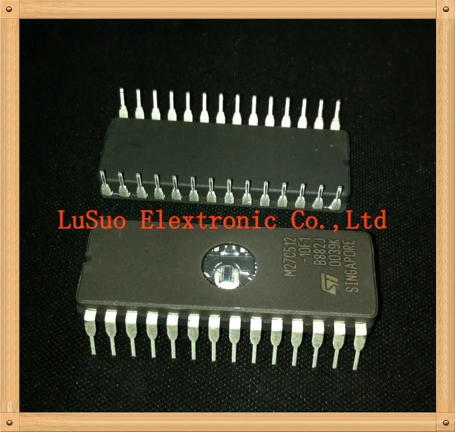 

M27C512-10F1 M27C512-10 M27C512 512 Kbit 64Kb x8 UV EPROM and OTP EPROM ST CDIP