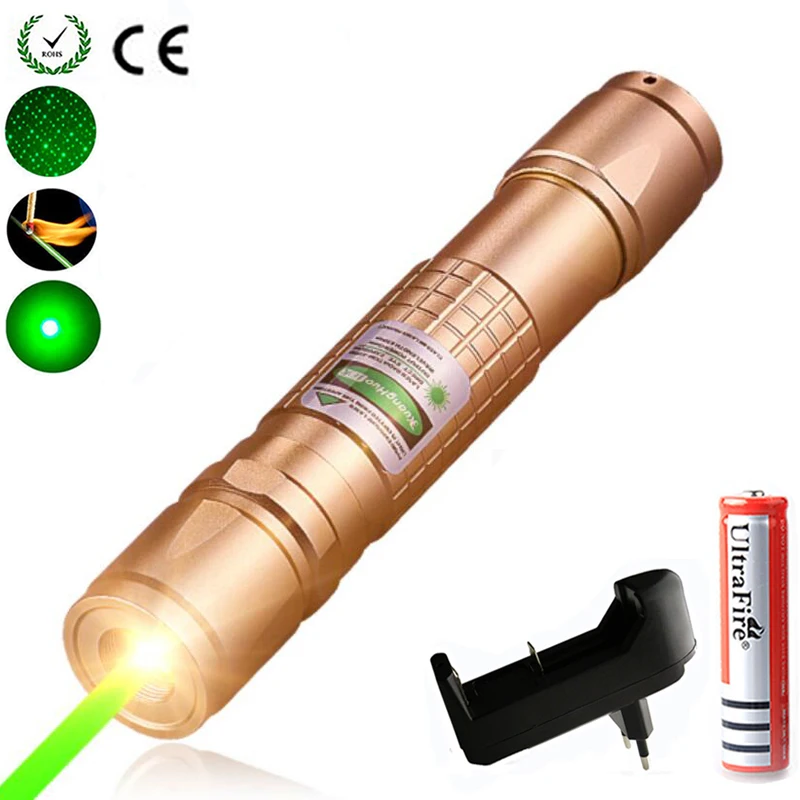 

High Power green Laser Pointer hunting lazer red Dot tactical Laser sight Pen firecrackers 10000m 5mW Outdoor Long Distance