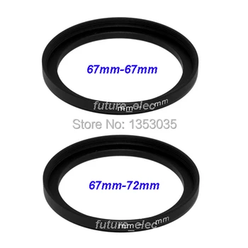 

Hot Sale 2 x 67mm to 67mm 72mm 67--67-72 67 72 mm Metal Step-Up Step Up Ring Camera Lens Filter Stepping Adapter Hood Holder Cap