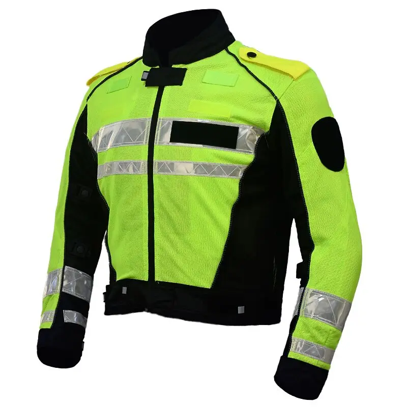 Moпутешествия супер дышащая профессиональная мотоциклетная куртка Светоотражающая для верховой езды сетка летний костюм Железный Райдер полицейская форма пальто