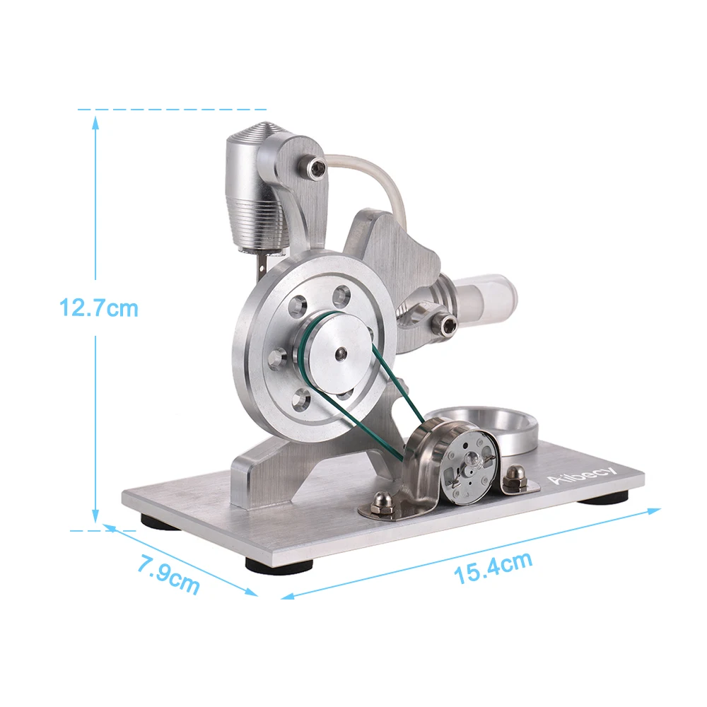 Aibecy горячий воздух Стирлинг двигатель модель двигателя генератор электроэнергии Красочный светодиодный обучающая игрушка подарочные наборы физический эксперимент