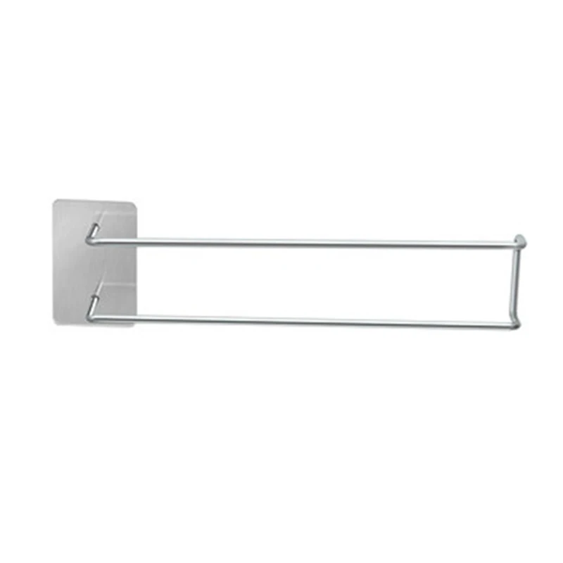 

Self adhesive Storage Holder Bathroom Wall Mounted Slippers Rack Bracket Hanging Creative Supplies Household Useful