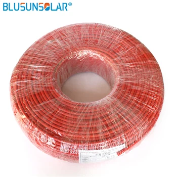 

10m/roll 6.0mm2 Solar cable for solar power connector with TUV approved