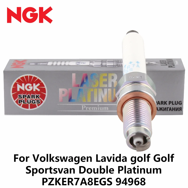 1/шт NGK автомобильный свечи зажигания для Volkswagen 1 2 T golf спортивный фургон двойной
