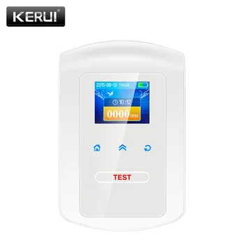 

KERUI GD23 Home Kitchen Security Combustible Gas Detector LPG LNG Coal Natural Gas Leak Alarm Clock Sensor With Voice Warning