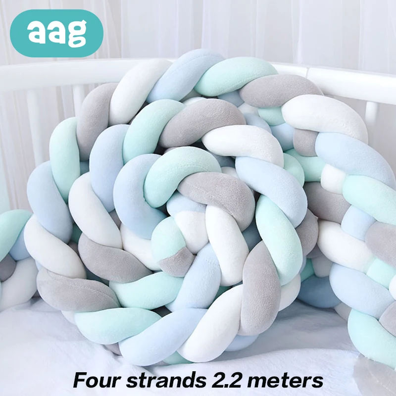 AAG 2 M 4 strand бампер для детской кровати ручная работа узелковая тесьма плетение