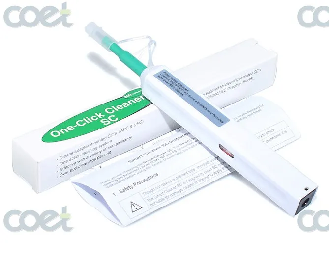 

Free Shipping 5pcs One Click Cleaner Fiber Optic 2.5mm FC/SC/ST Universal Connector Cleaning Pen in Stock
