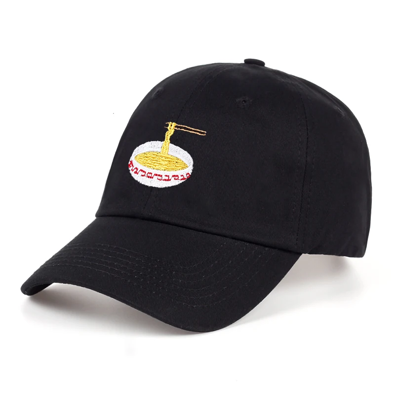 

VORON2017 new brand hat embroidery ramen cotton baseball cap fashion men women adjustable adult sun hat driver cap hip hop hat