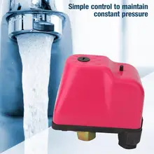 KRS-6 220V 16A Pressure Control Switch Water Pump Pressure Automatic Controller interruptor toggle switch ac 220v 30 60 120 min timer switch pump mechanical countdown control interruptor