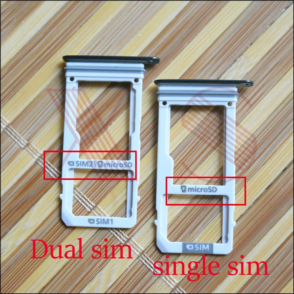1 шт. для Samsung Galaxy A320 A3 2017 одна SIM/две SIM карты слот Sim держатель SD адаптер запасные