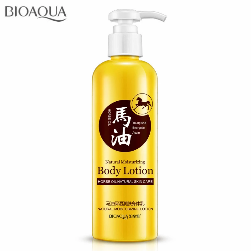 Horse oil Silky Body Cream Hydrating Moisturizing Anti aging Whitening
